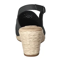 Easy Street Womens Aloha Espadrille Wedge Sandals
