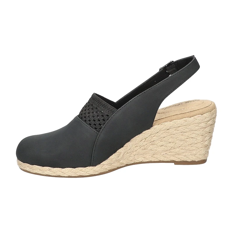 Easy Street Womens Aloha Espadrille Wedge Sandals