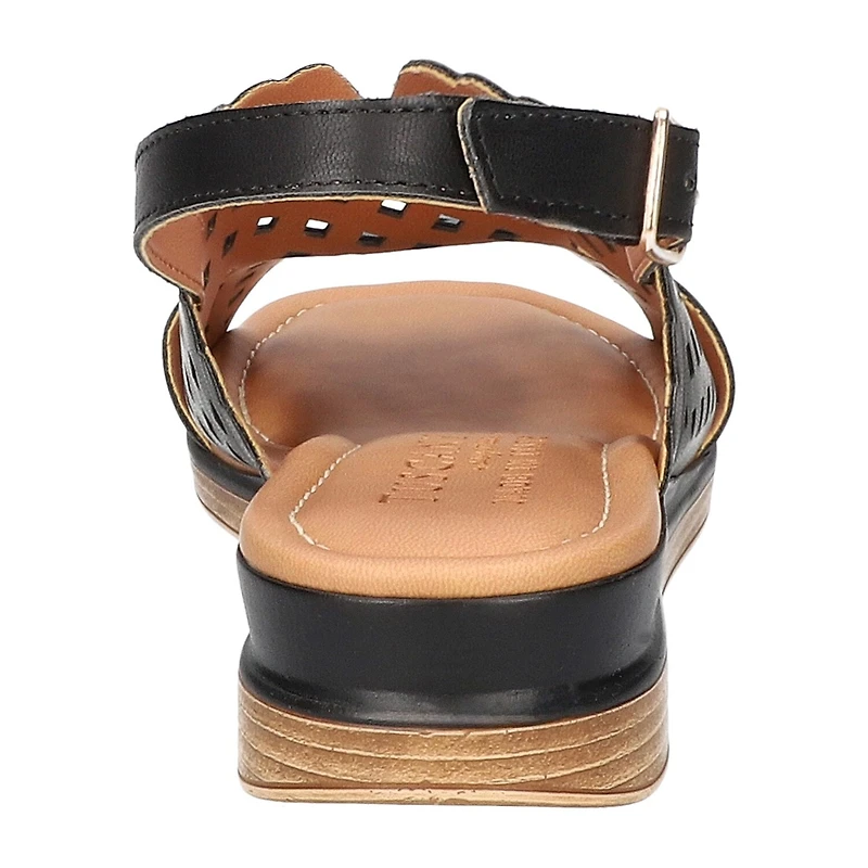 Easy Street Womens Martella Wedge Sandals