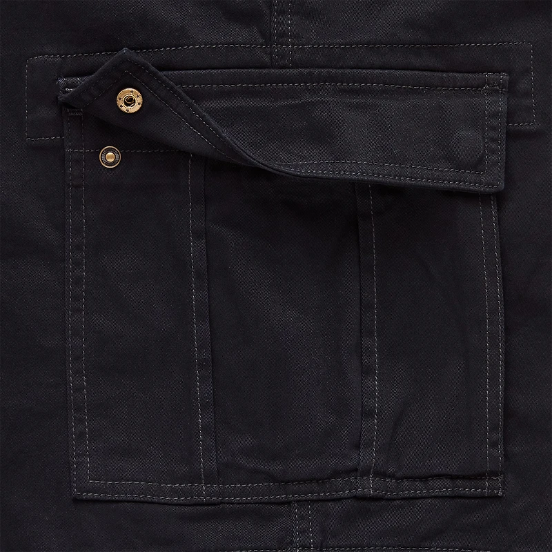 St. John's Bay Comfort Waist 10" & 11" Mens Mid Rise Big and Tall Stretch Fabric Cargo Short