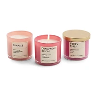 Distant Lands 4oz Fruity 3-pc. Jar Candle