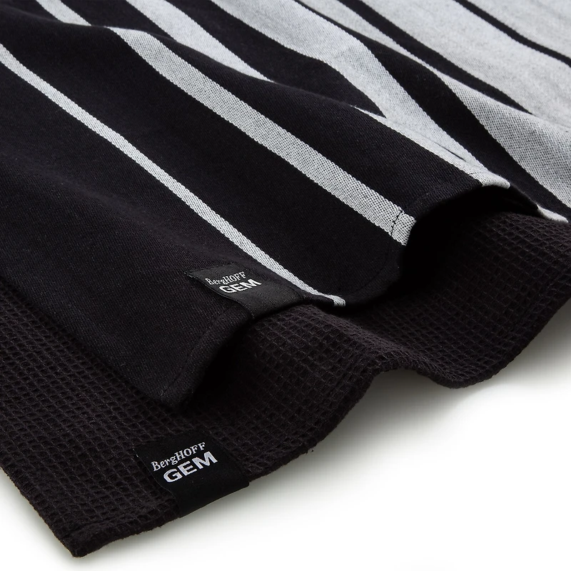 BergHOFF Gem Black 2-pc. Kitchen Towel