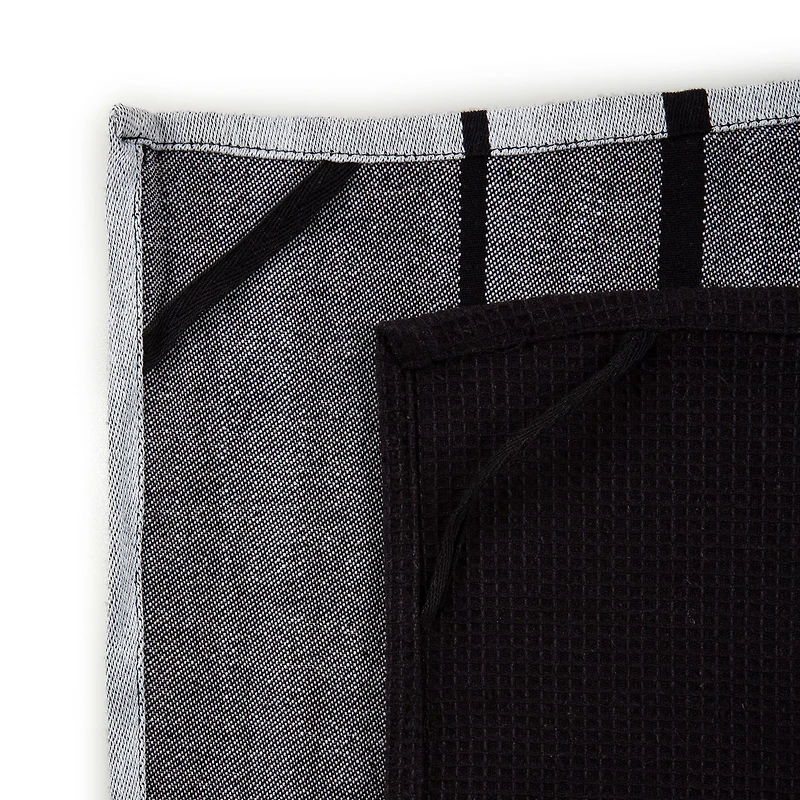 BergHOFF Gem Black 2-pc. Kitchen Towel