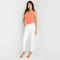 St. John's Bay Womens Scoop Neck Sleeveless Tank Top
