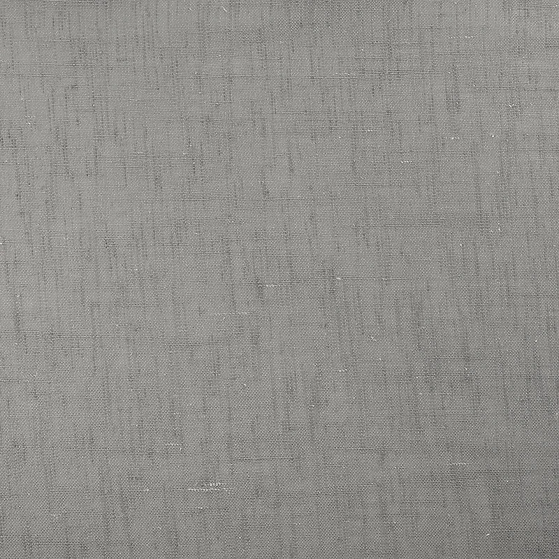 Archaeo Akari Slub Textured Linen Blend Grommet Top Sheer Single Curtain Panel