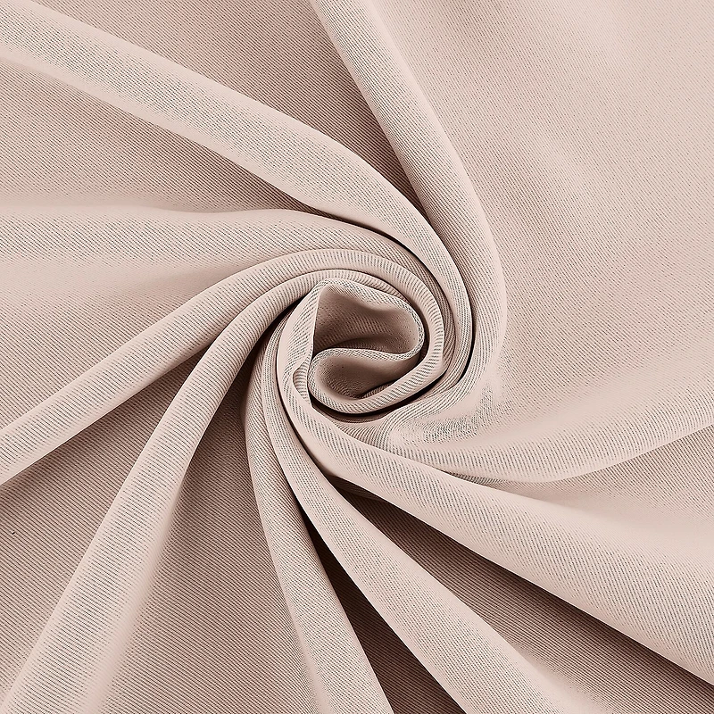 Sun Zero Evan Tab Top Energy Saving Blackout Single Curtain Panel