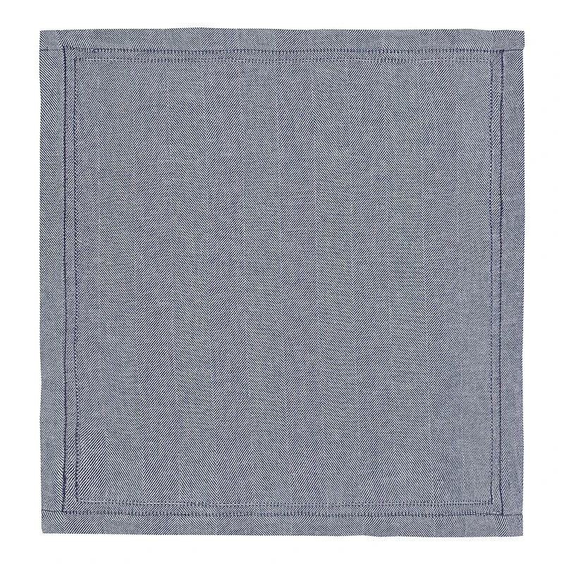 Fieldcrest Luxury Cotton-Linen Herringbone 4-pc. Napkins