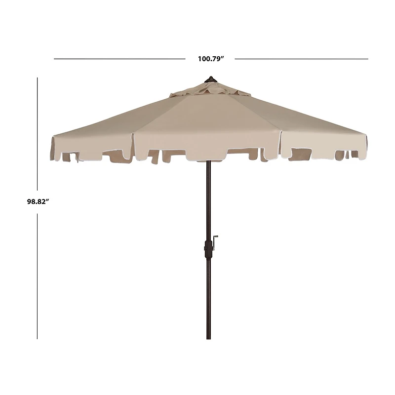 Safavieh Zimmerman Collection Patio Umbrella