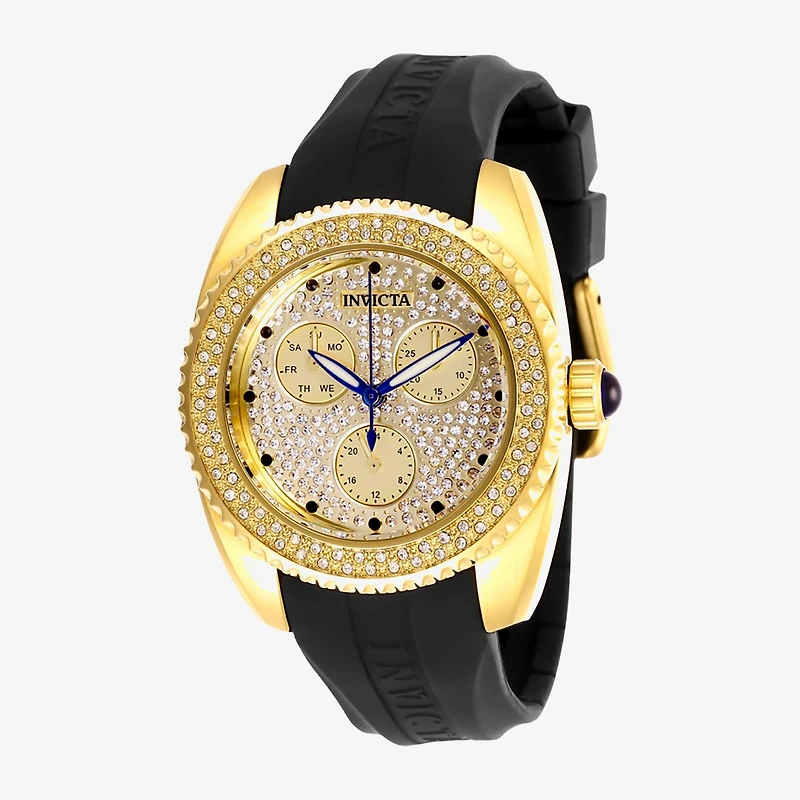 Invicta Jewelry Womens Black Strap Watch 28485