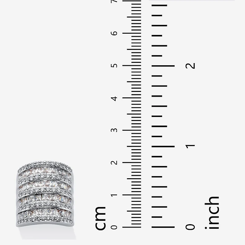 Womens Cubic Zirconia Cocktail Ring
