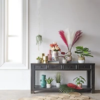 Distant Lands Pink Faux Pampas 3-pc. Vase Filler