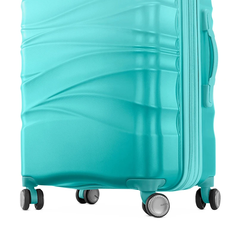 American Tourister Cascade Inch Hardside Expandable Checked Spinner Luggage