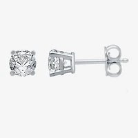 Classic Collection 1/2 CT. T.W. Natural White Diamond 10K Gold 3.8mm Stud Earrings
