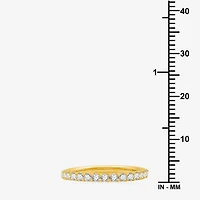 1/2 CT. T.W. Lab-Grown Diamond Wedding Band 10K or 14K Gold.