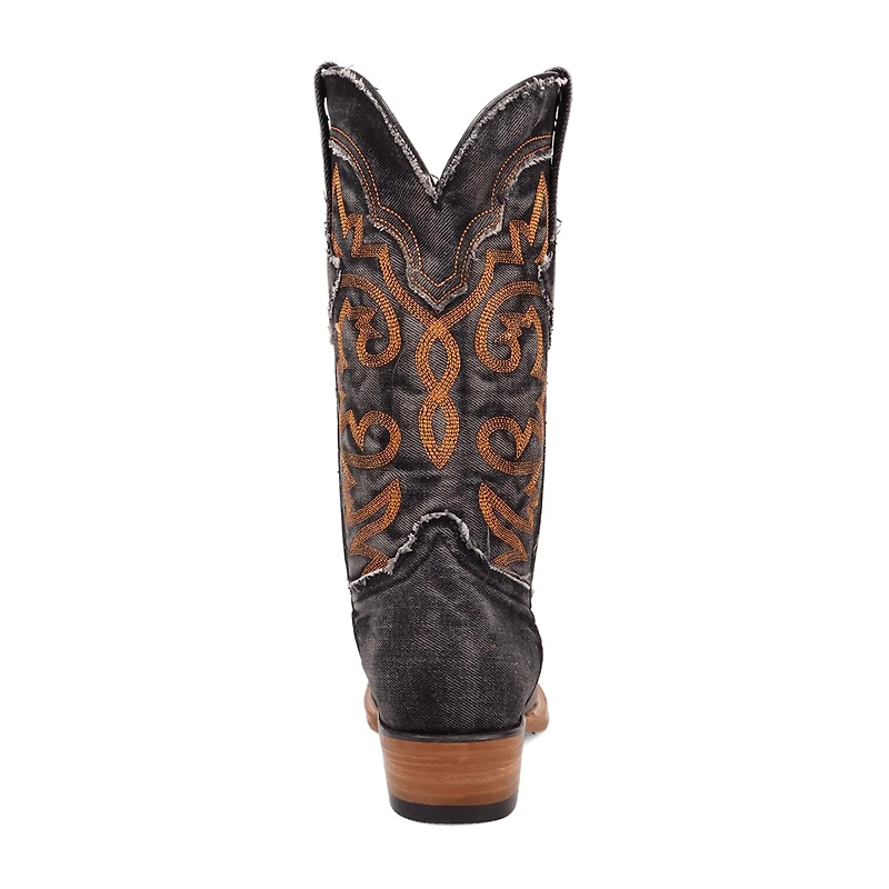 Dingo Mens Big Easy Flat Heel Cowboy Boots