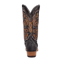 Dingo Mens Big Easy Flat Heel Cowboy Boots