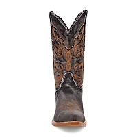 Dingo Mens Big Easy Flat Heel Cowboy Boots