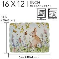 Certified International Easter Meadow Serving Platter