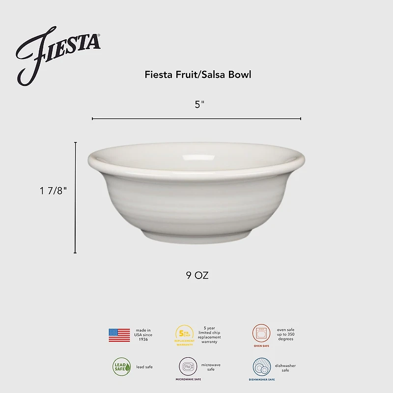 Fiesta Fruit/Salsa Ceramic Serving Bowl