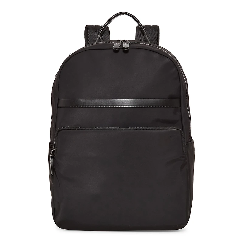 J. Ferrar Mens Adjustable Straps Backpack