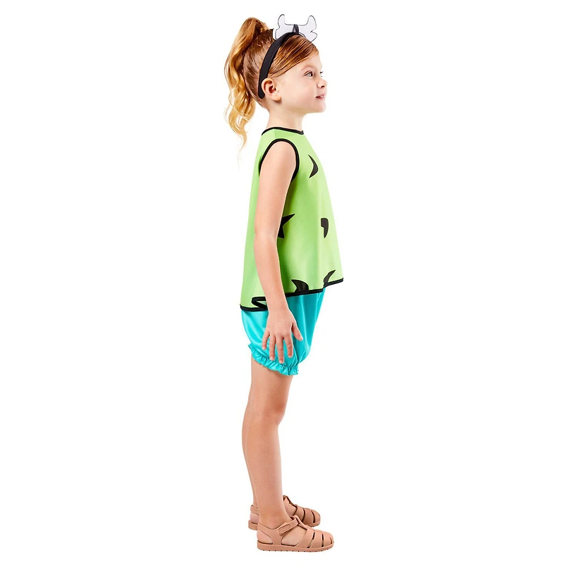 Little & Big Kid Girls Pebbles The Flintstones 3-pc. Costume