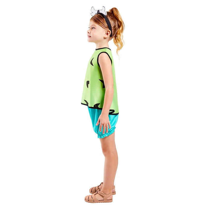 Little & Big Kid Girls Pebbles The Flintstones 3-pc. Costume