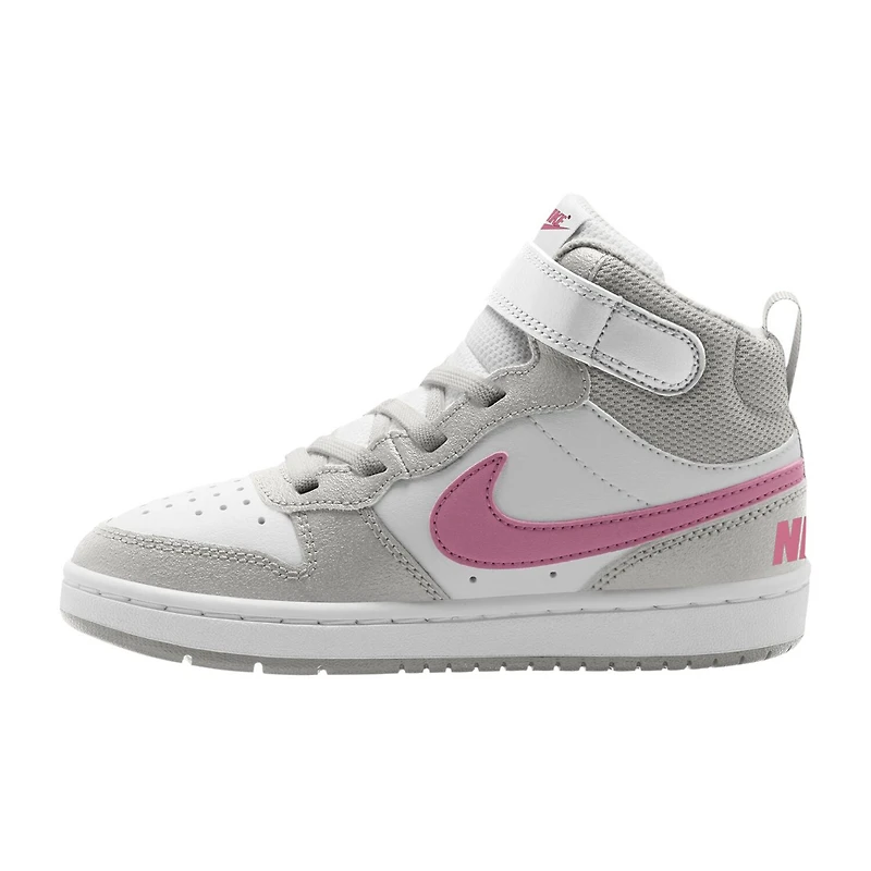 Nike Court Borough Mid 2 Little Kid Girls Sneakers