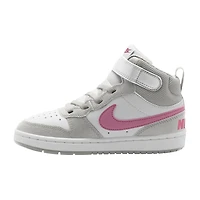 Nike Court Borough Mid 2 Little Kid Girls Sneakers