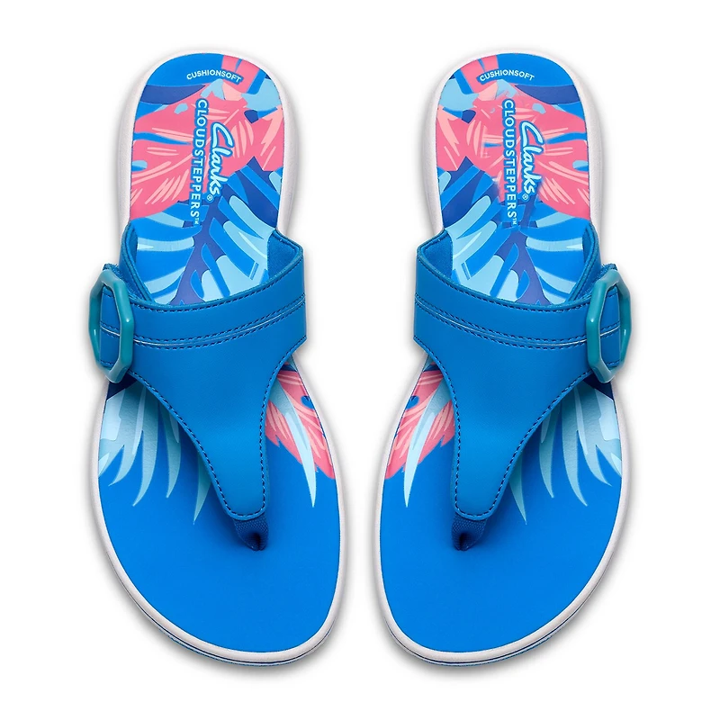 Clarks Cloudsteppers Womens Breeze Cove Flip-Flops