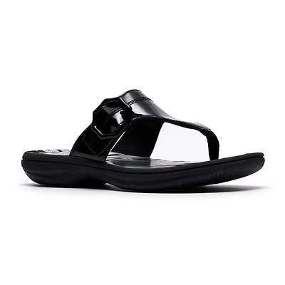 Clarks Cloudsteppers Womens Breeze Cove Flip-Flops