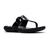 Clarks Cloudsteppers Womens Breeze Cove Flip-Flops