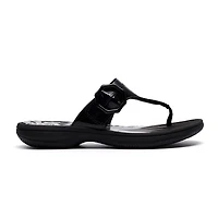 Clarks Cloudsteppers Womens Breeze Cove Flip-Flops