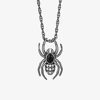 Harry Potter (F / Si2) Womens Diamond Accent Genuine Black Onyx Sterling Silver 16 Inch Pendant Necklace