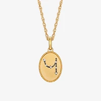 Harry Potter (F / Si2) Womens Diamond Accent Lab Grown White Diamond 14K Gold Over Silver Oval 16 Inch Pendant Necklace