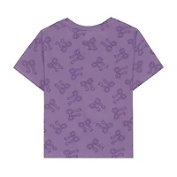 Little & Big Kid Girls Crew Neck Short Sleeve Regular Fit Hello Kitty Graphic T-Shirt