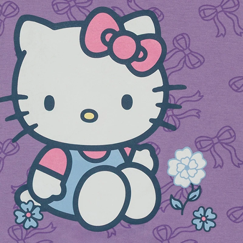 Little & Big Kid Girls Crew Neck Short Sleeve Regular Fit Hello Kitty Graphic T-Shirt