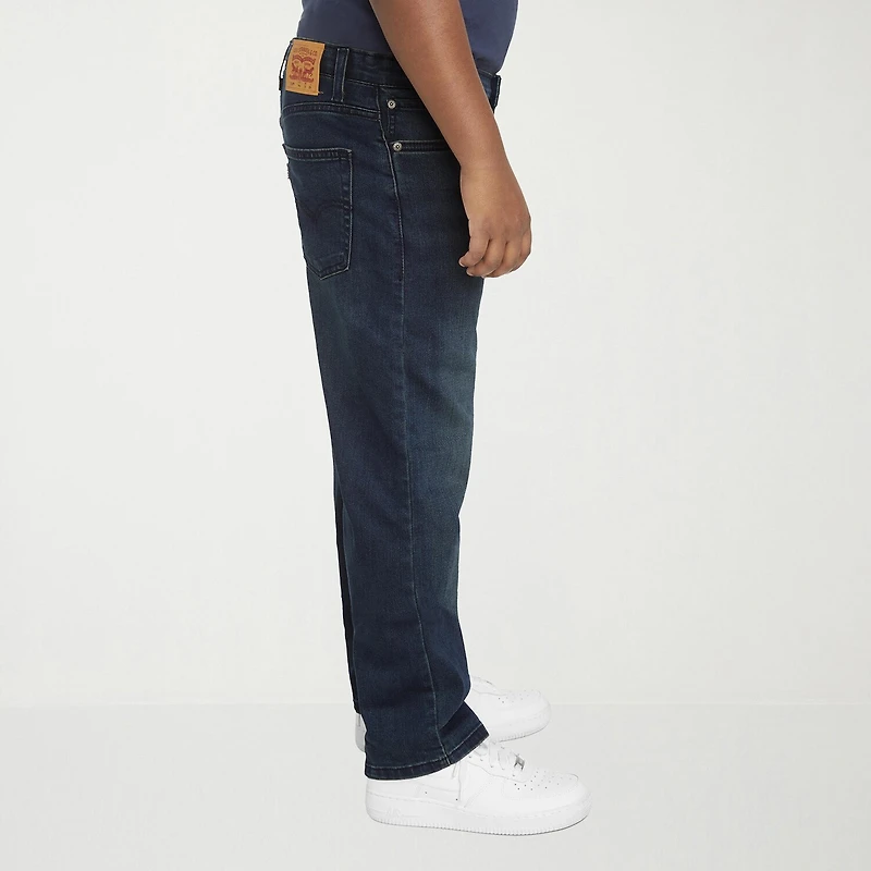 Levi's® Big Kid Boys Adjustable Waist Stretch Fabric 514™ Straight Leg Jean