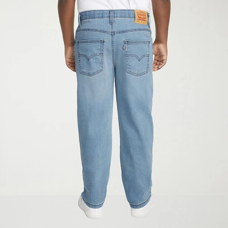 Levi's® Big Kid Boys Adjustable Waist Stretch Fabric 514™ Straight Leg Jean