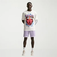 Nike Mens Crew Neck Short Sleeve Regular Fit Graphic T-Shirt