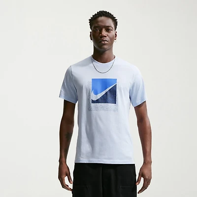 Nike Swoosh Mens Crew Neck Short Sleeve Classic Fit Graphic T-Shirt