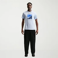 Nike Swoosh Mens Crew Neck Short Sleeve Classic Fit Graphic T-Shirt