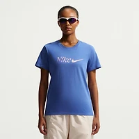 Nike Womens Crew Neck Short Sleeve Active T-Shirt