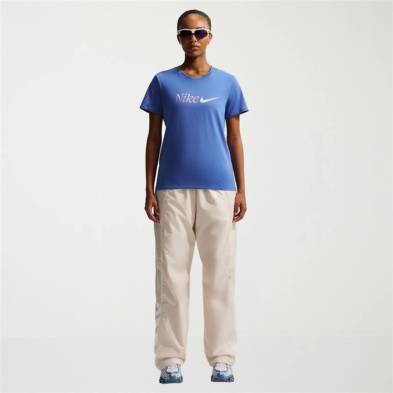 Nike Womens Crew Neck Short Sleeve Active T-Shirt