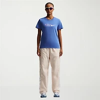 Nike Womens Crew Neck Short Sleeve Active T-Shirt