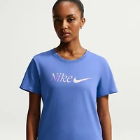Nike Womens Crew Neck Short Sleeve Active T-Shirt