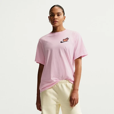 Nike Womens Crew Neck Short Sleeve Active T-Shirt