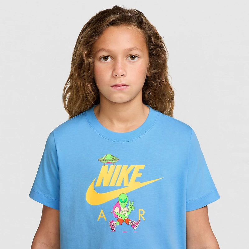 Nike Big Kid Unisex Crew Neck Short Sleeve Regular Fit Graphic T-Shirt