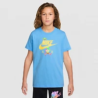 Nike Big Kid Unisex Crew Neck Short Sleeve Regular Fit Graphic T-Shirt
