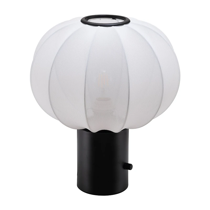 Zuo Modern Wisteria White Powder Coated Steel Steel Table Lamp