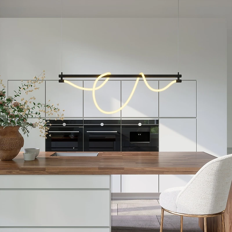 Zuo Modern Adder Black Powder Coated Steel And Silicone Wall Lamp